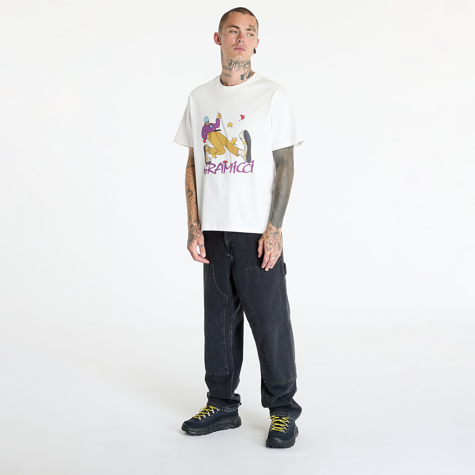 Koszulki Gramicci Hiker Tee White