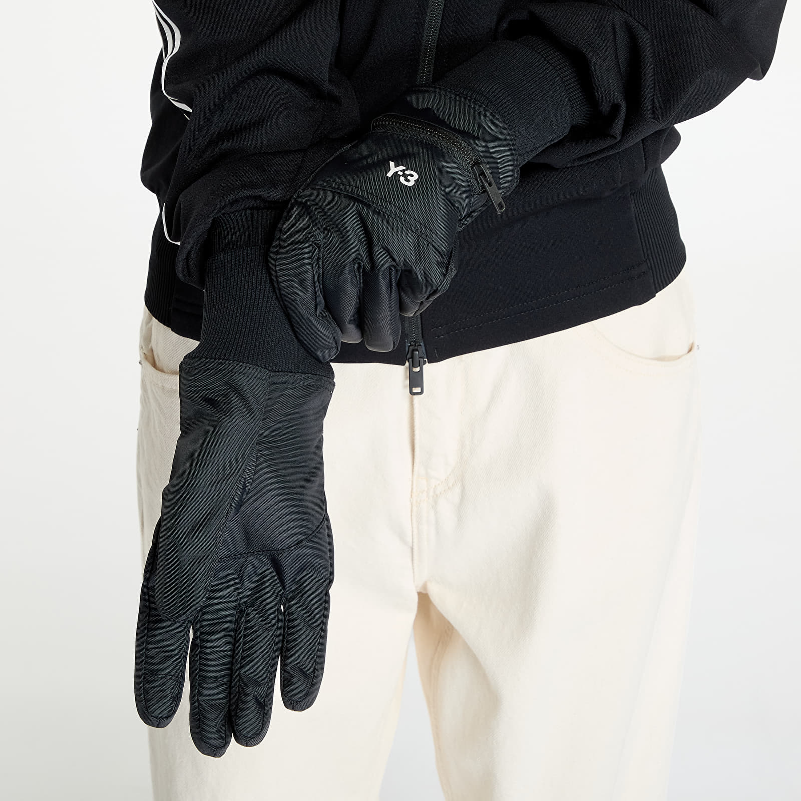 Handschuhe Y-3 Nylon Gloves Black