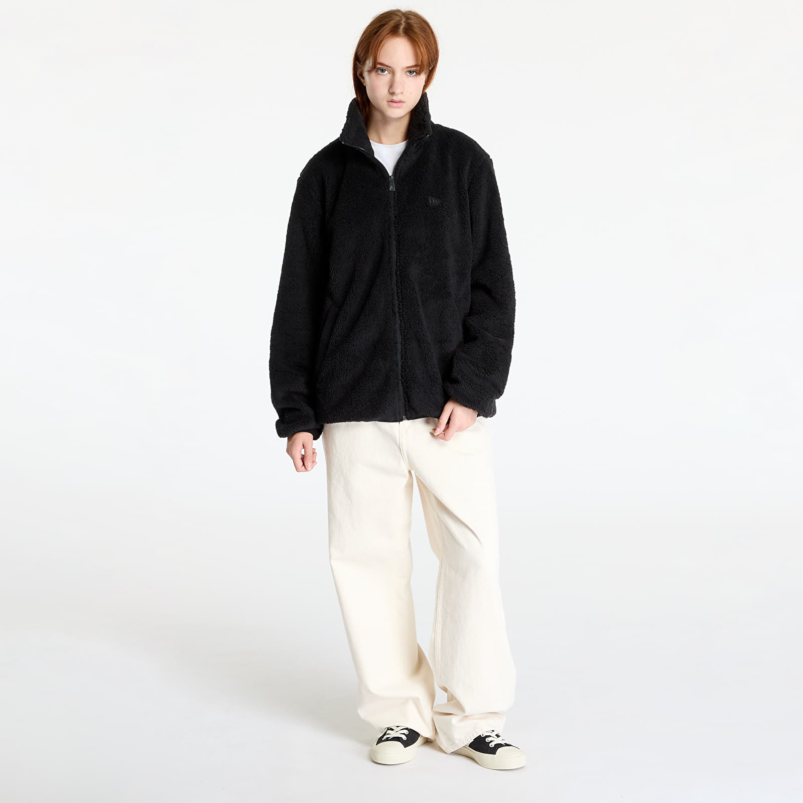 Jakne  New Era Sherpa Jacket UNISEX Black