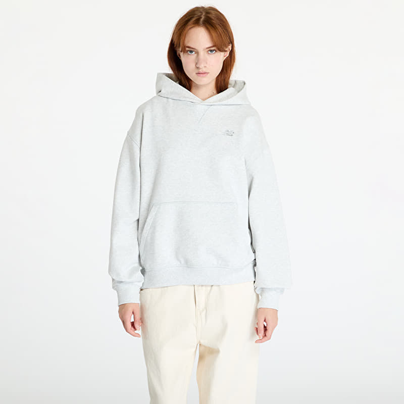 Sweatshirt New Balance Athletics French Terry Hoodie Ash Heather