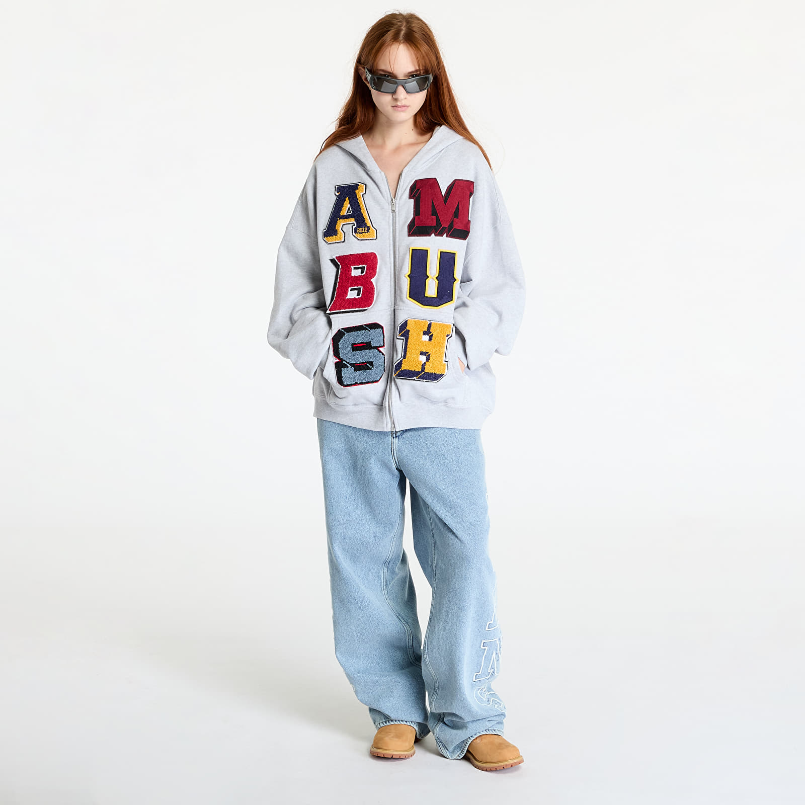 Hoodies and sweatshirts  Ambush Zip Up Sweatshirt UNISEX Grey Melange