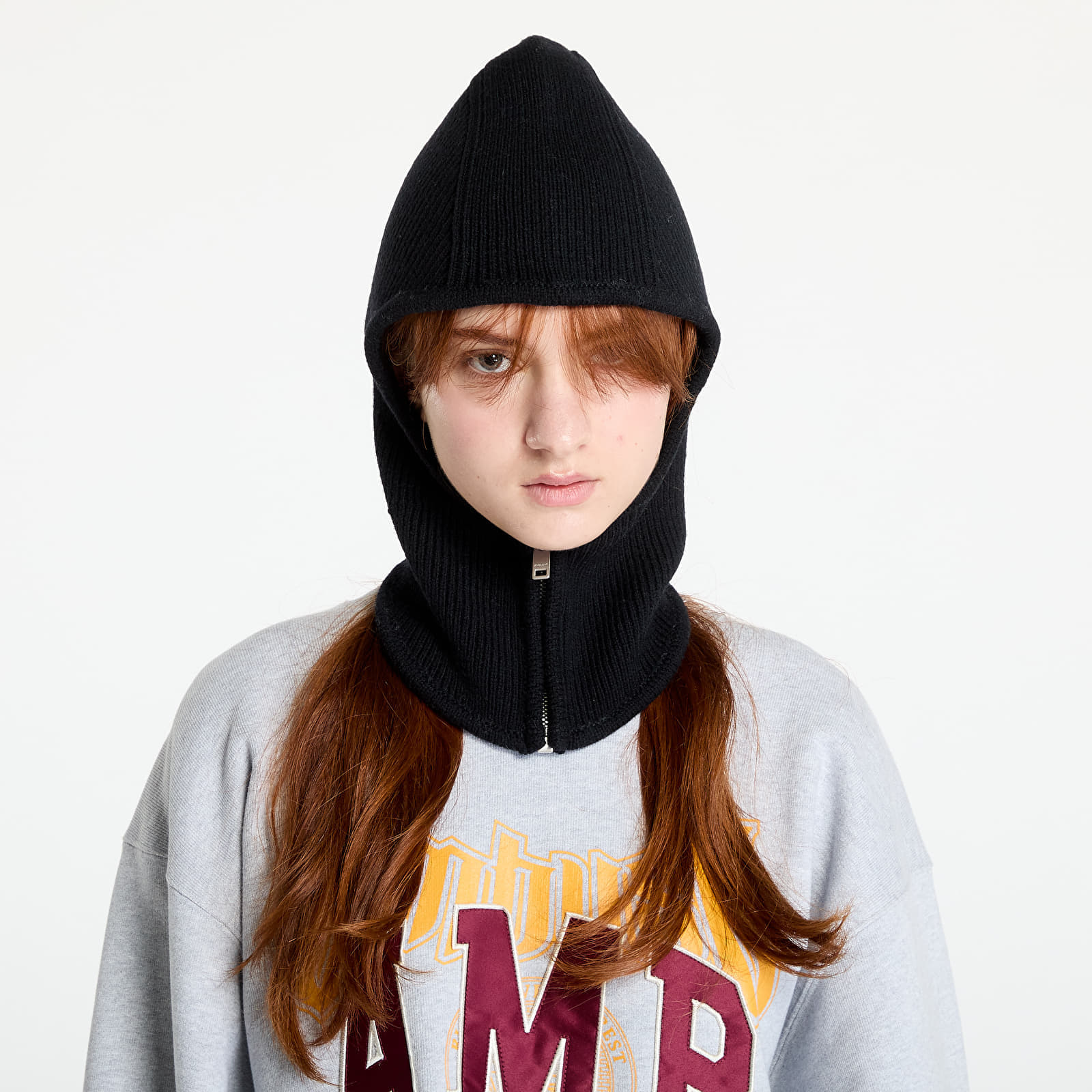 Ambush Rib Knit Balaclava Black Universal