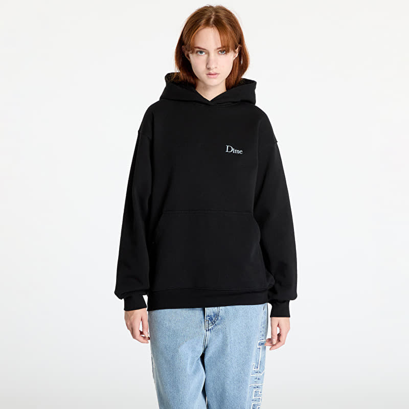 Sweatshirt Dime Classic Small Logo Hoodie UNISEX Black