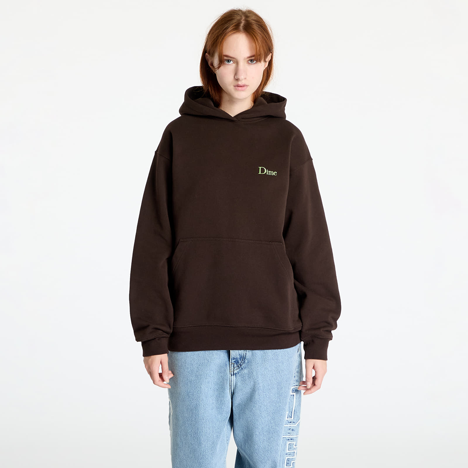 トップス dime deep brown sweat xxl