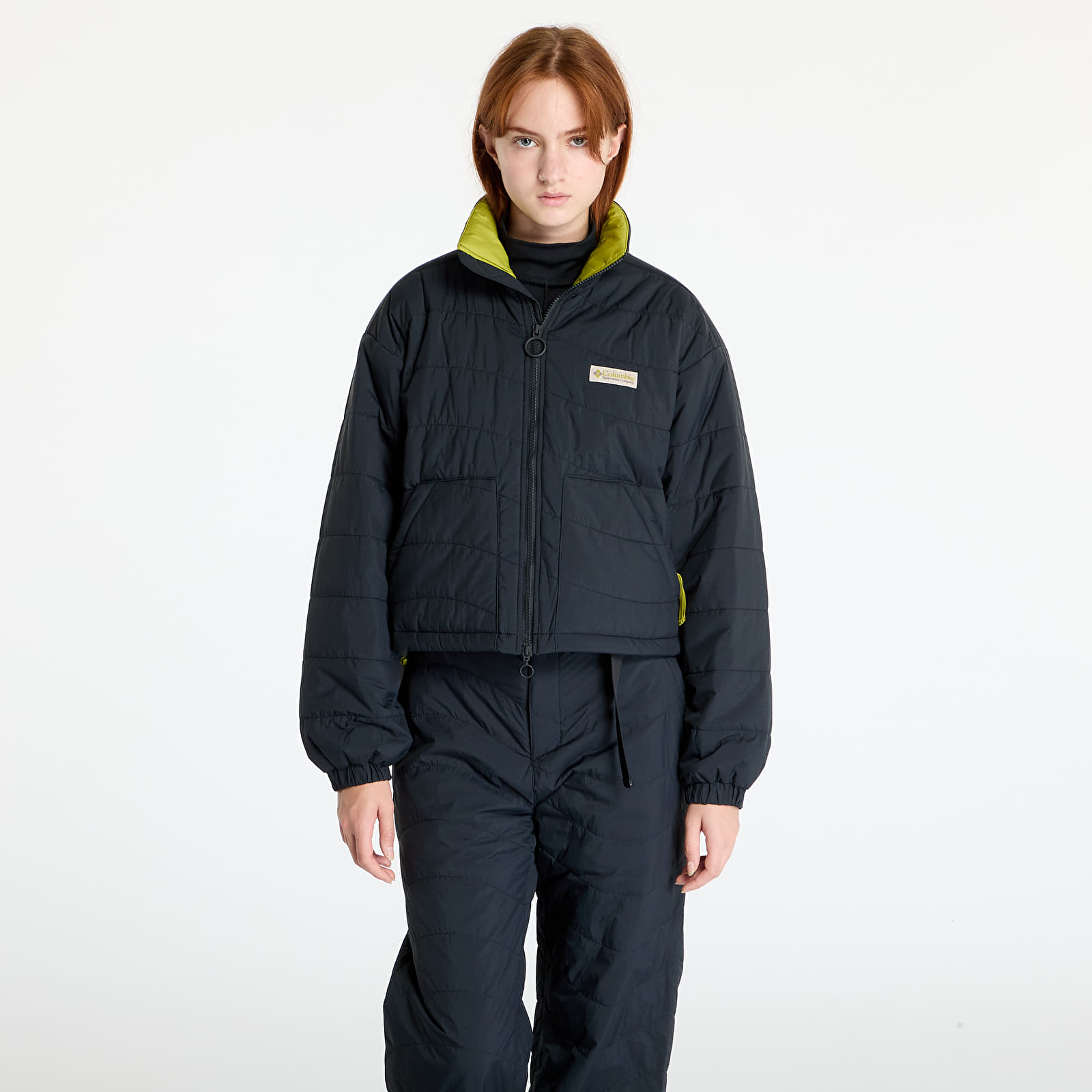 Dámské bundy Columbia Wallowa™ Insulated Cropped Jacket Black