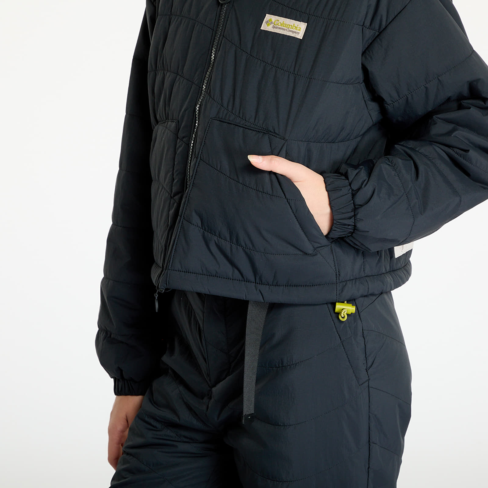 Dámské bundy Columbia Wallowa™ Insulated Cropped Jacket Black