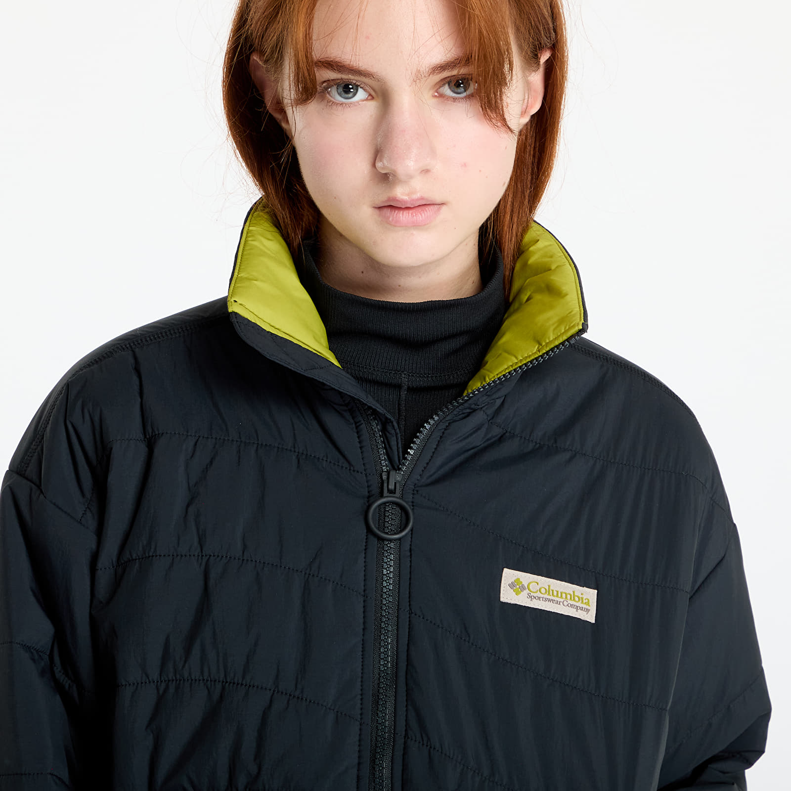 Dámské bundy Columbia Wallowa™ Insulated Cropped Jacket Black