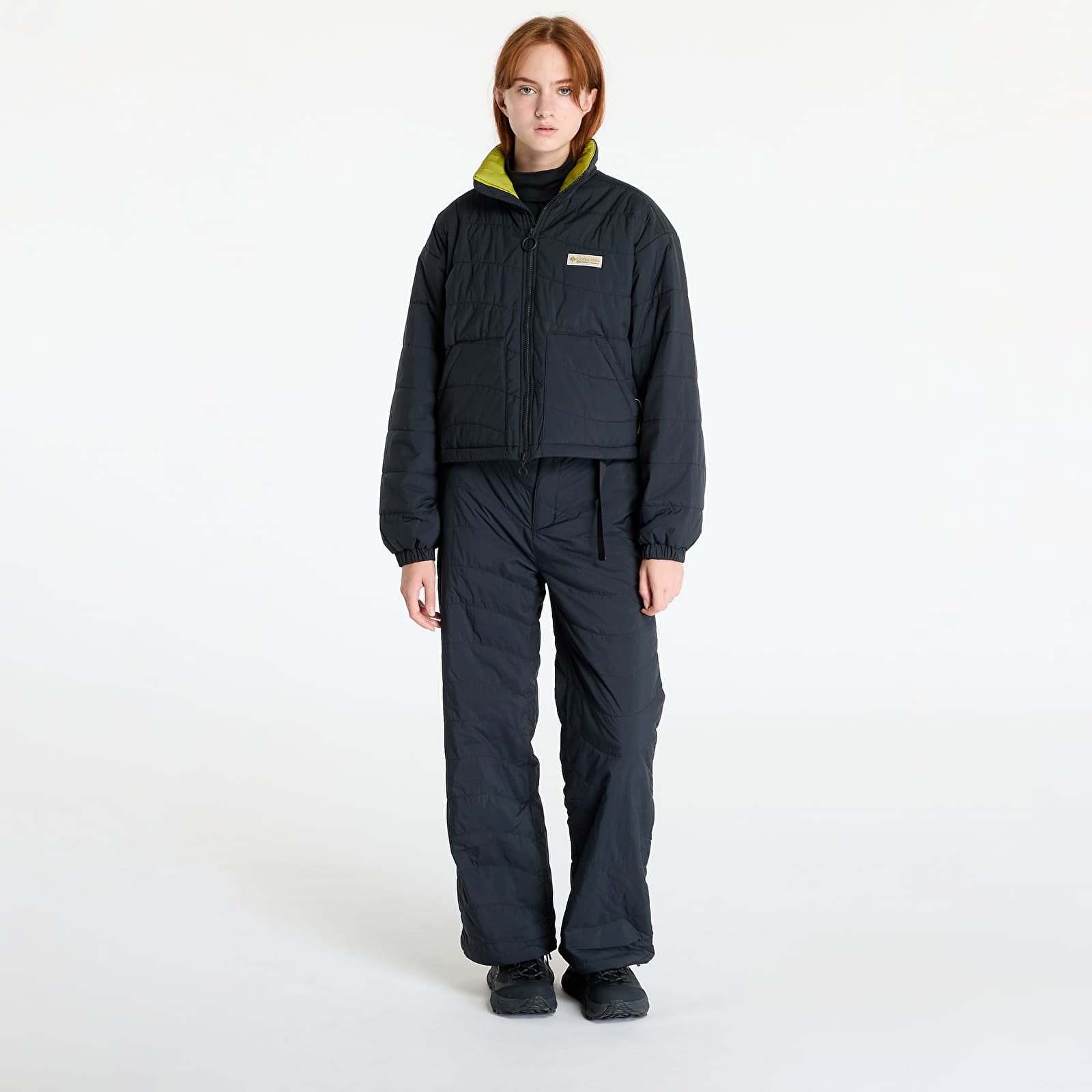 Dámské bundy Columbia Wallowa™ Insulated Cropped Jacket Black