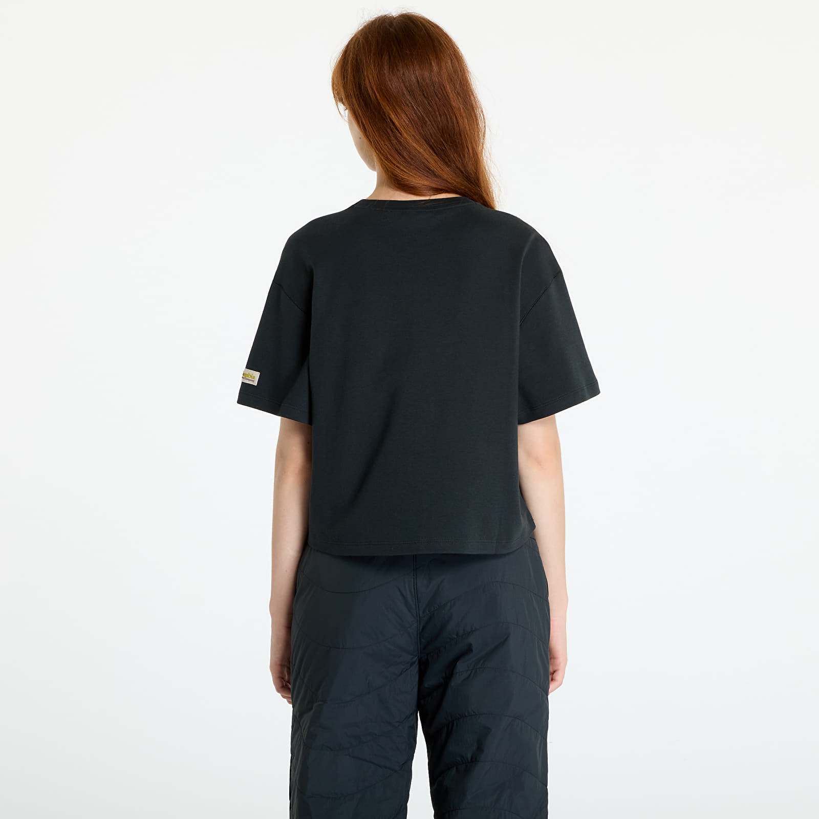 Trička Columbia Wallowa™ Cropped Graphic Tee Black