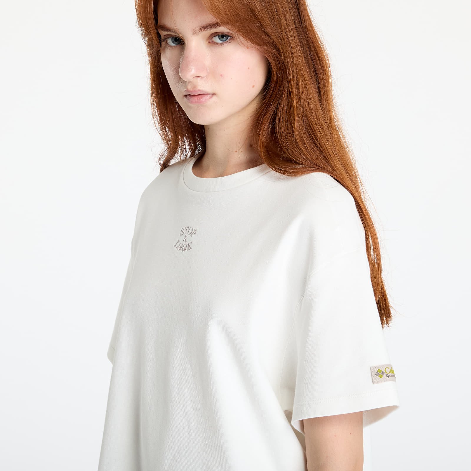 Pólók Columbia Wallowa™ Cropped Graphic Tee Sea Salt