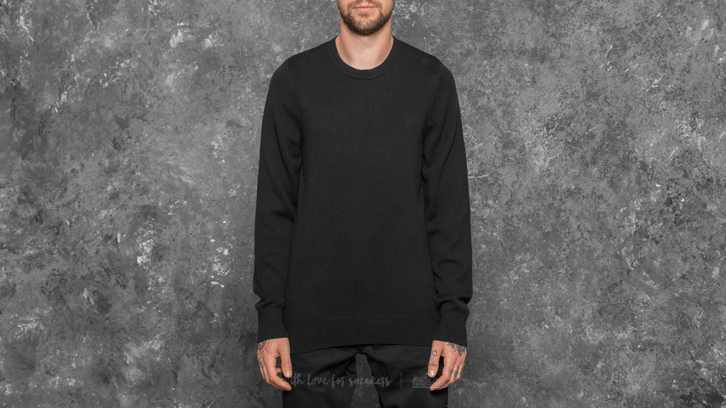 Maglioni Nike SB Everett Crew Sweater Black/ Black