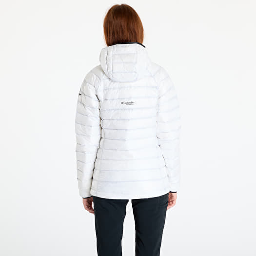 Columbia white down jacket sale