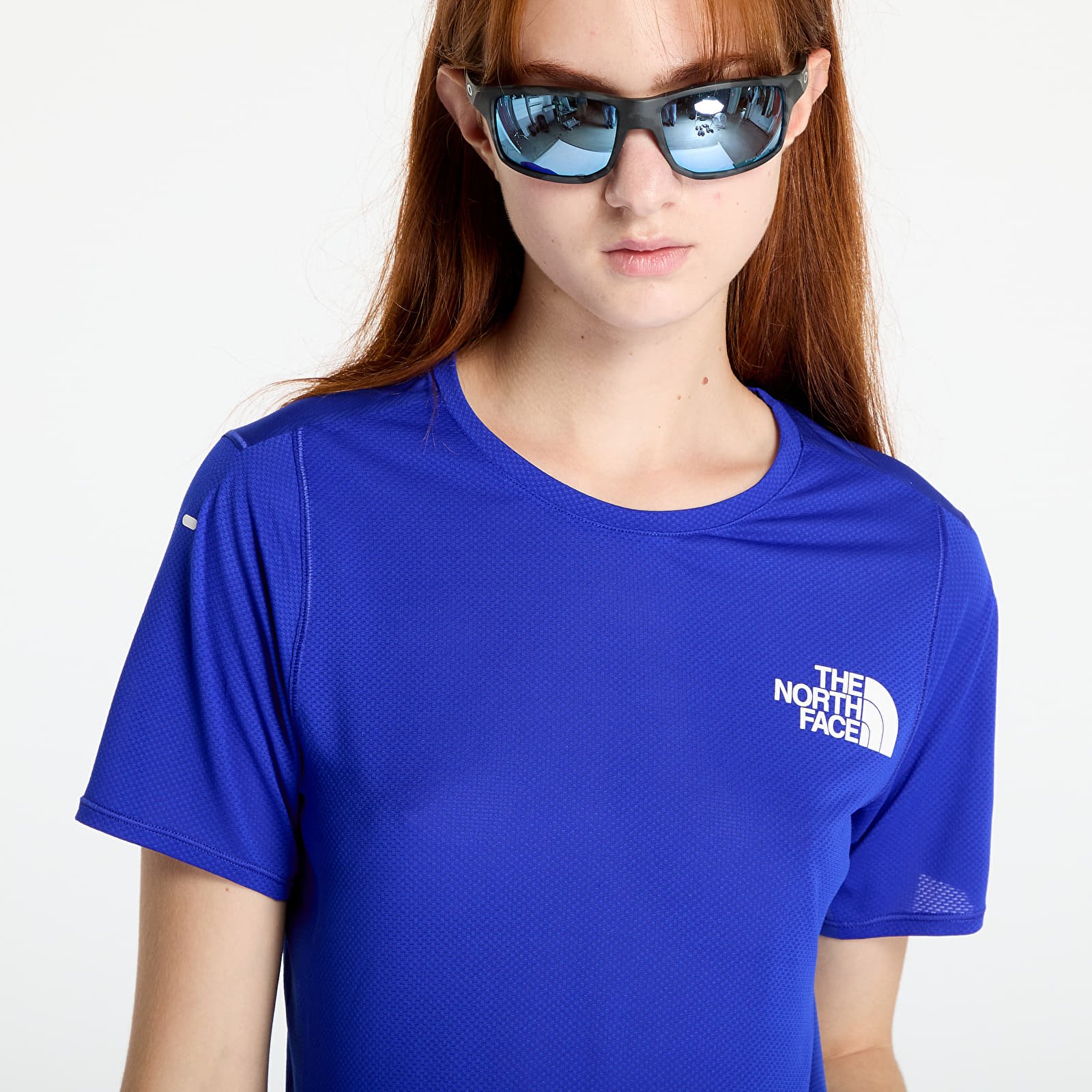 Naisten T-paidat The North Face Summit High Trail Run Short Sleeve Tee IKB