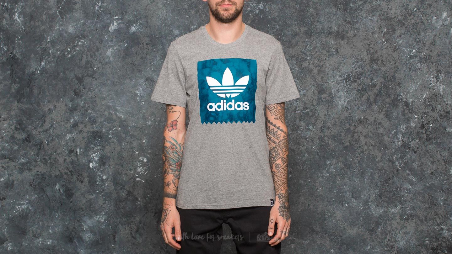 T shirts adidas Black Bird Quartz Tee Core Heather Footshop