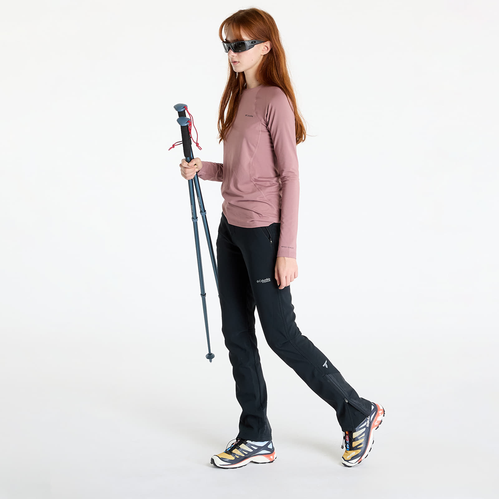 Women's trousers Columbia Vast Canyon™ Omni-Heat™ Infinity Softshell Pants Heat In-Black