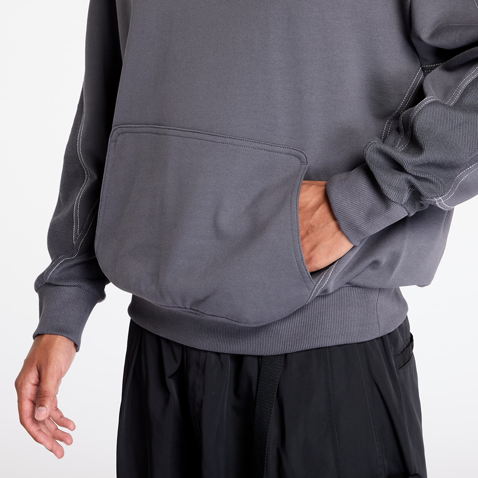 Džemperiai su gobtuvais ir džemperiai Oakley Dual French Terry Hoodie UNISEX Uniform Grey