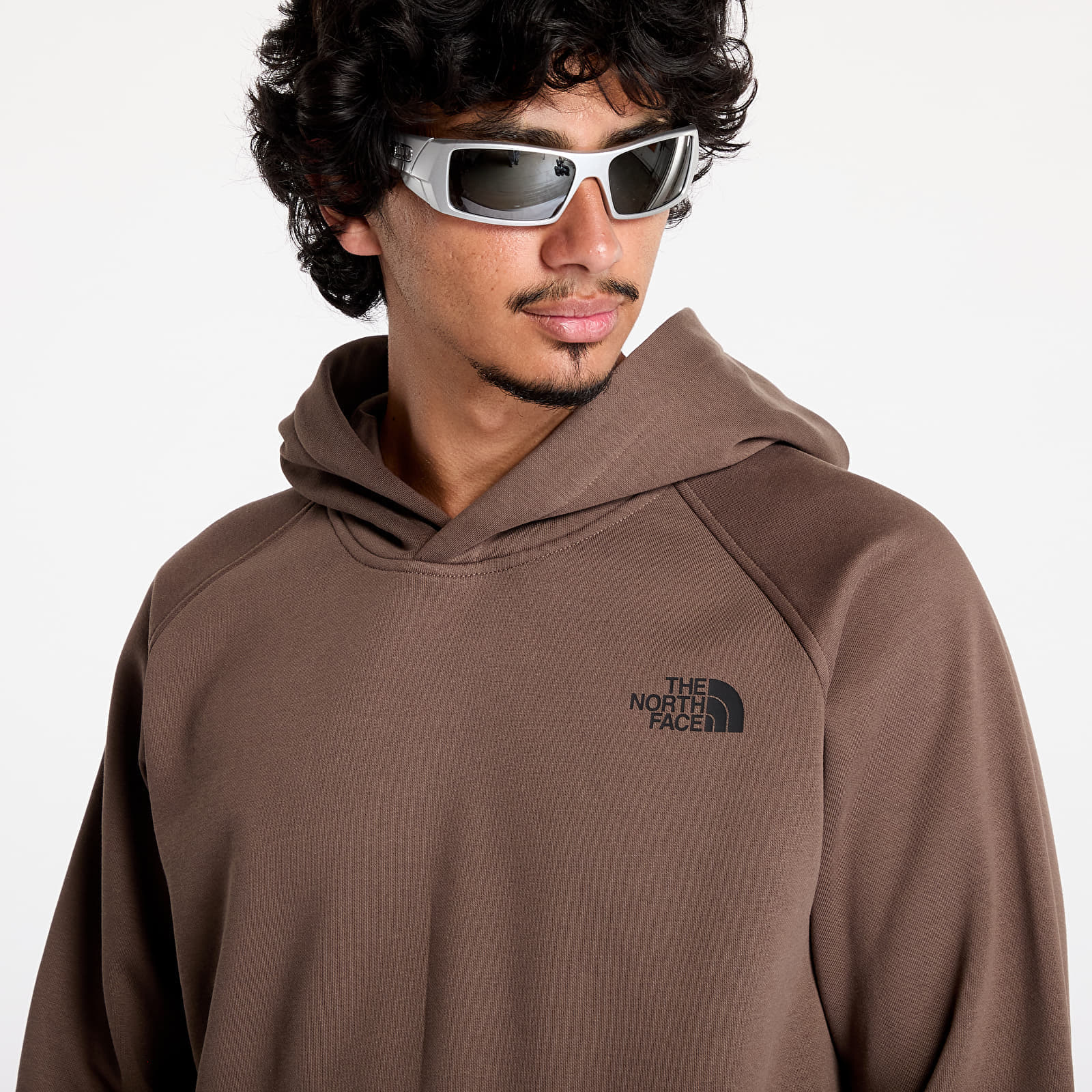 Hanorac The North Face M Raglan Redbox Hoodie Smokey Brown - 1 | YEO