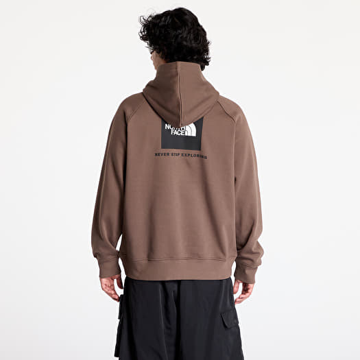 Bluzy The North Face M Raglan Redbox Hoodie Smokey Brown