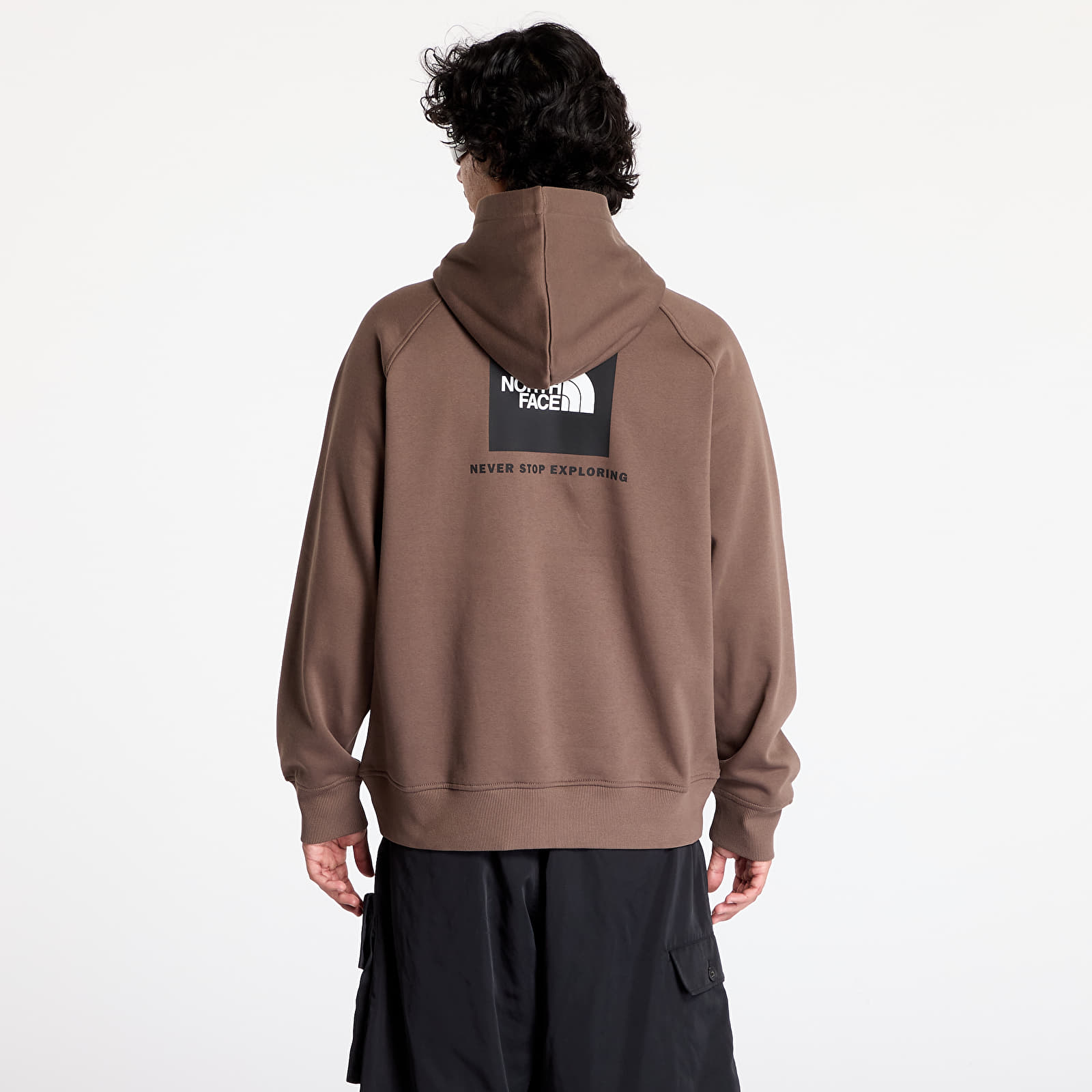 Hettegensere og sweatshirts The North Face M Raglan Redbox Hoodie Smokey Brown