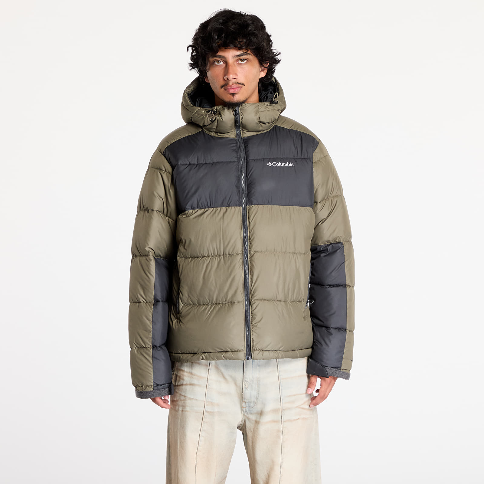 Kabátok Columbia Pike Lake™ II Hooded Jacket Stone Green