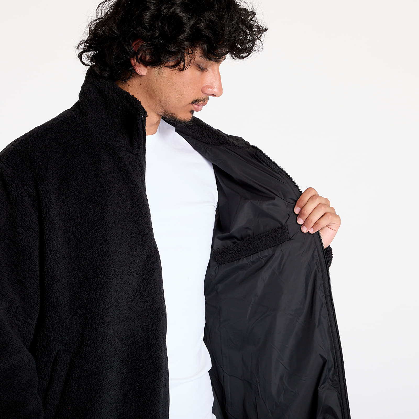 Jakne  New Era Sherpa Jacket UNISEX Black