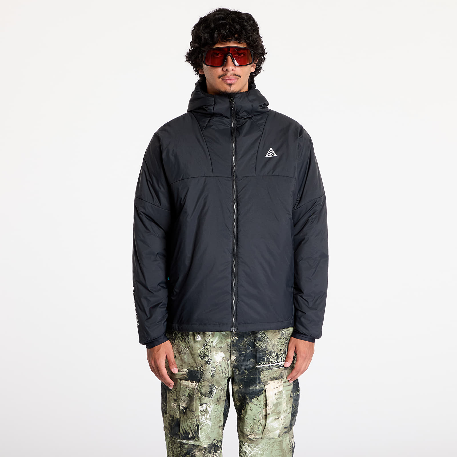 Kabátok Nike ACG Therma-FIT ADV "Rope de Dope" Full-Zip Jacket Black/ Summit White