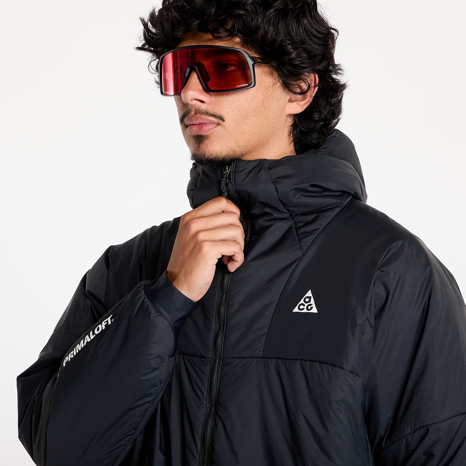 Kabátok Nike ACG Therma-FIT ADV "Rope de Dope" Full-Zip Jacket Black/ Summit White