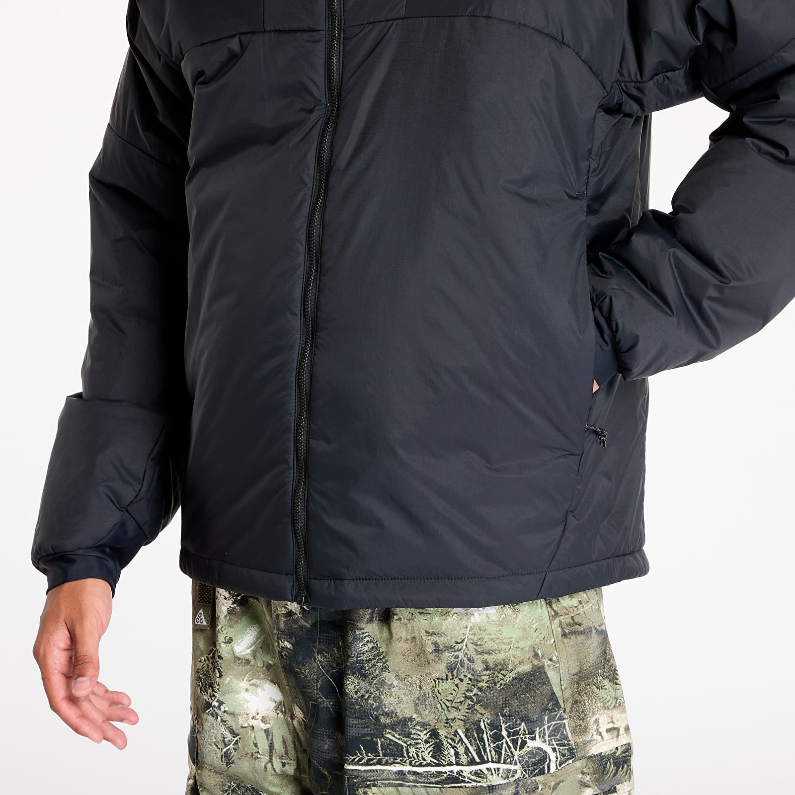 Kabátok Nike ACG Therma-FIT ADV "Rope de Dope" Full-Zip Jacket Black/ Summit White