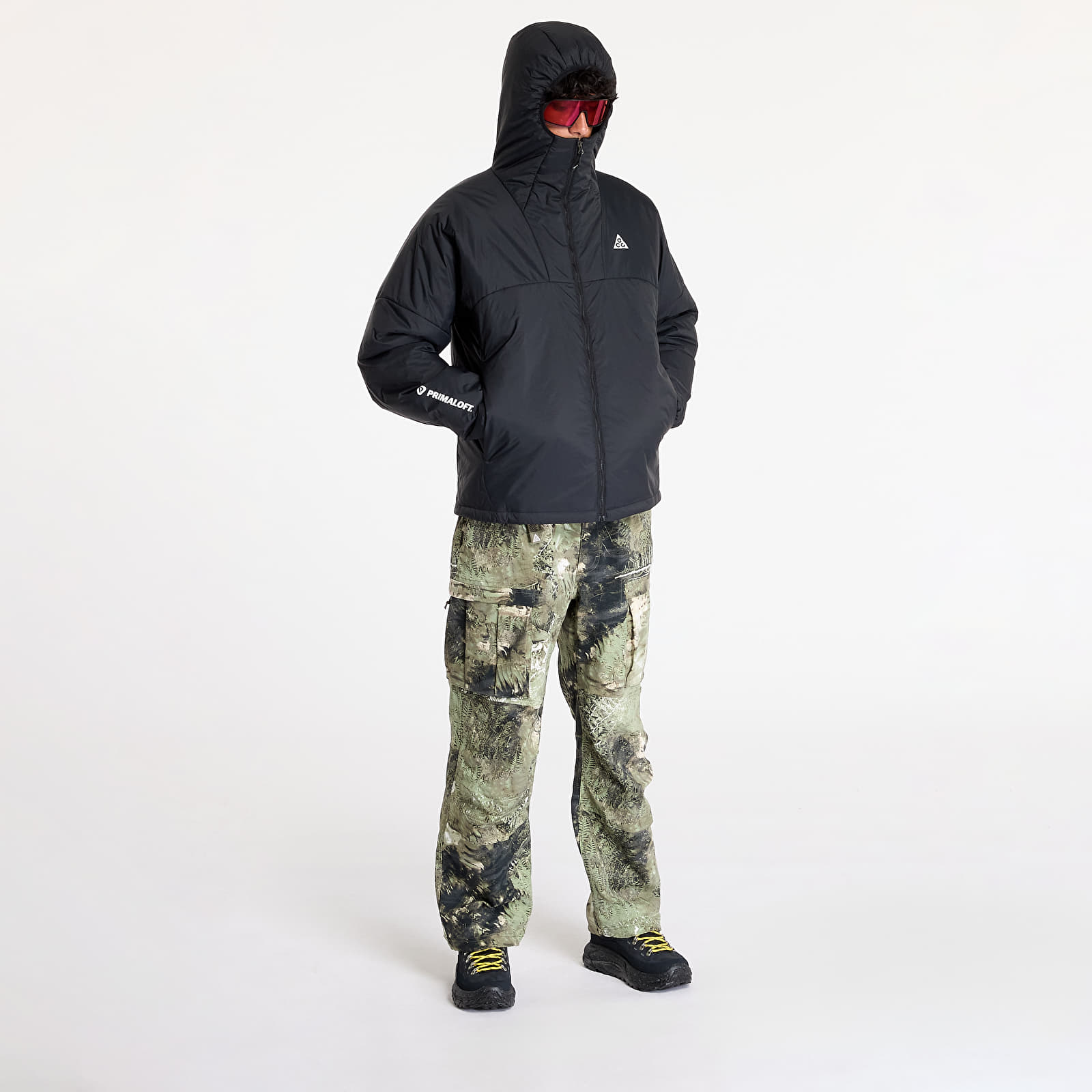 Kabátok Nike ACG Therma-FIT ADV "Rope de Dope" Full-Zip Jacket Black/ Summit White