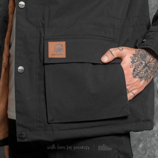 Jackets Carhartt WIP Mentley Jacket Black Footshop