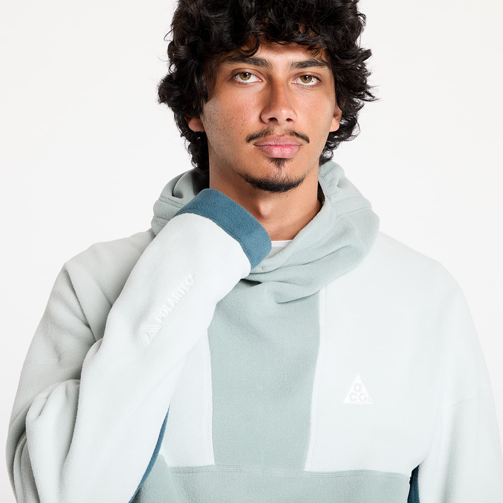 Puloverji   Nike ACG Therma-FIT "Wolf Tree" Men's Pullover Hoodie Mica Green/ Light Silver/ Summit White