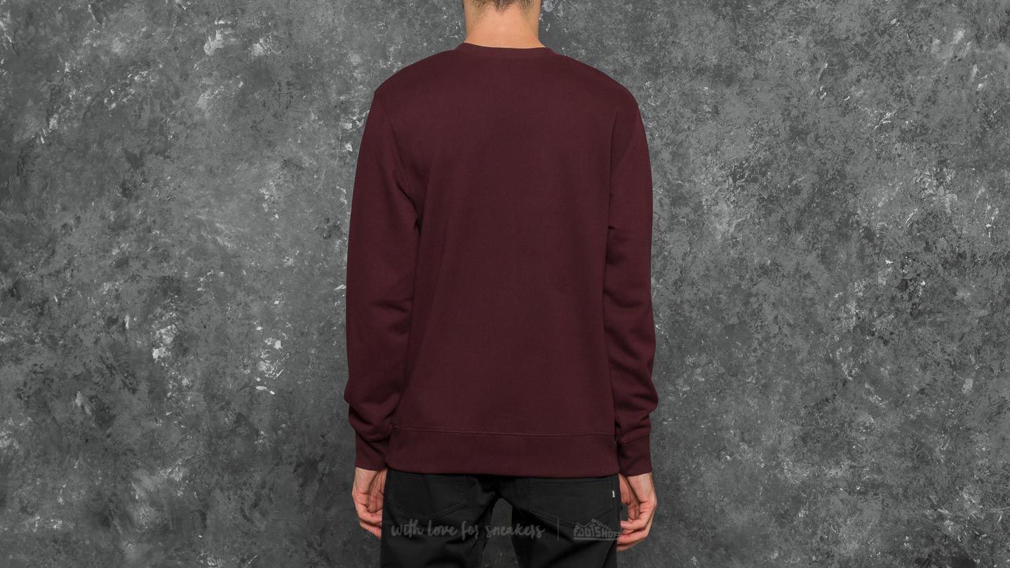 Sweatjacken und Sweatshirts Carhartt WIP College Script Sweat Damson/ White