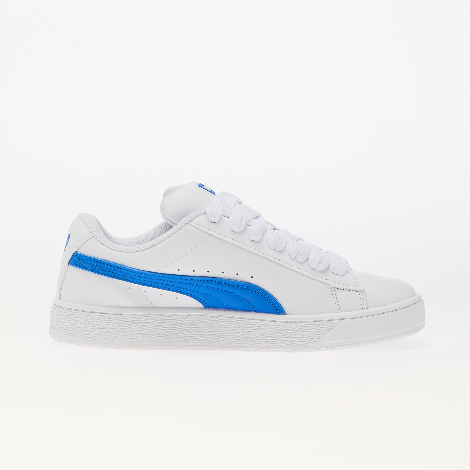 Men's shoes Puma Suede XL Lth Black/ Hyperlink Blue