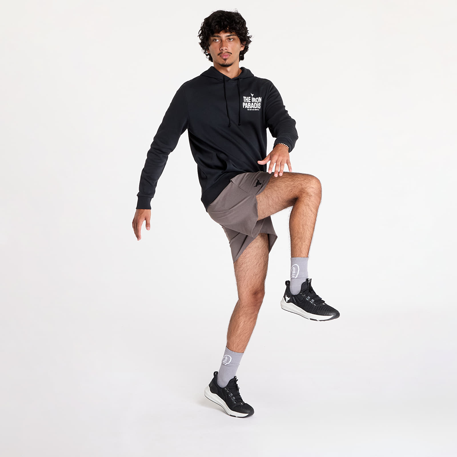 Суичърти Under Armour Project Rock Rival Fleece Hoodie Black