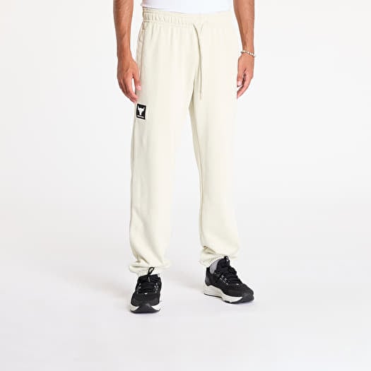 Tepláky Under Armour Project Rock Heavyweight Terry Joggers Silt/ Black