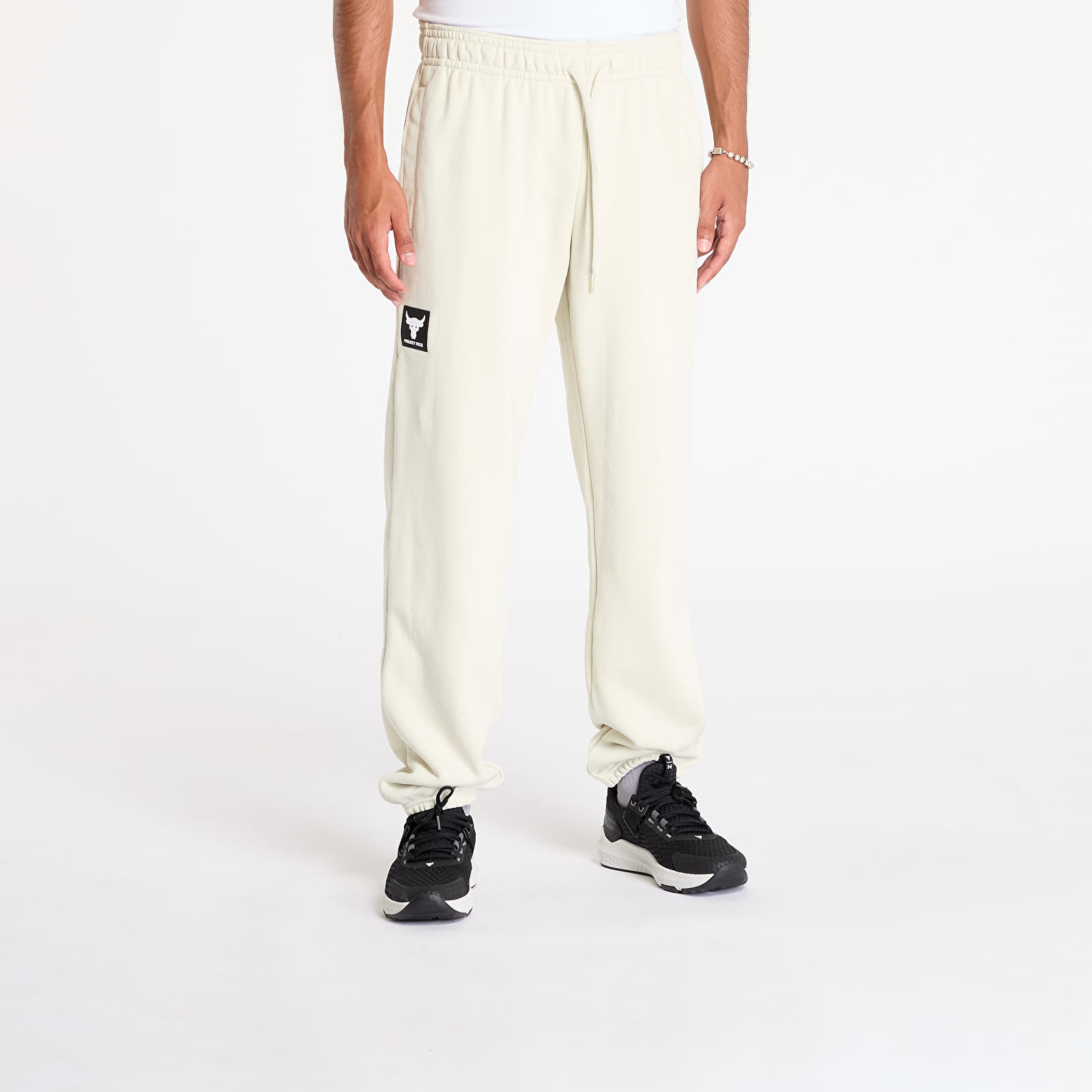 Jogger Pants Under Armour Project Rock Heavyweight Terry Joggers Silt Black Footshop