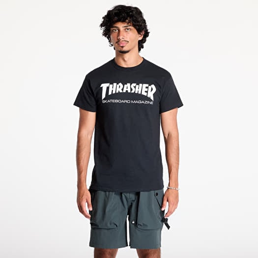 Tričko Thrasher Skate Magazine T-Shirt Black