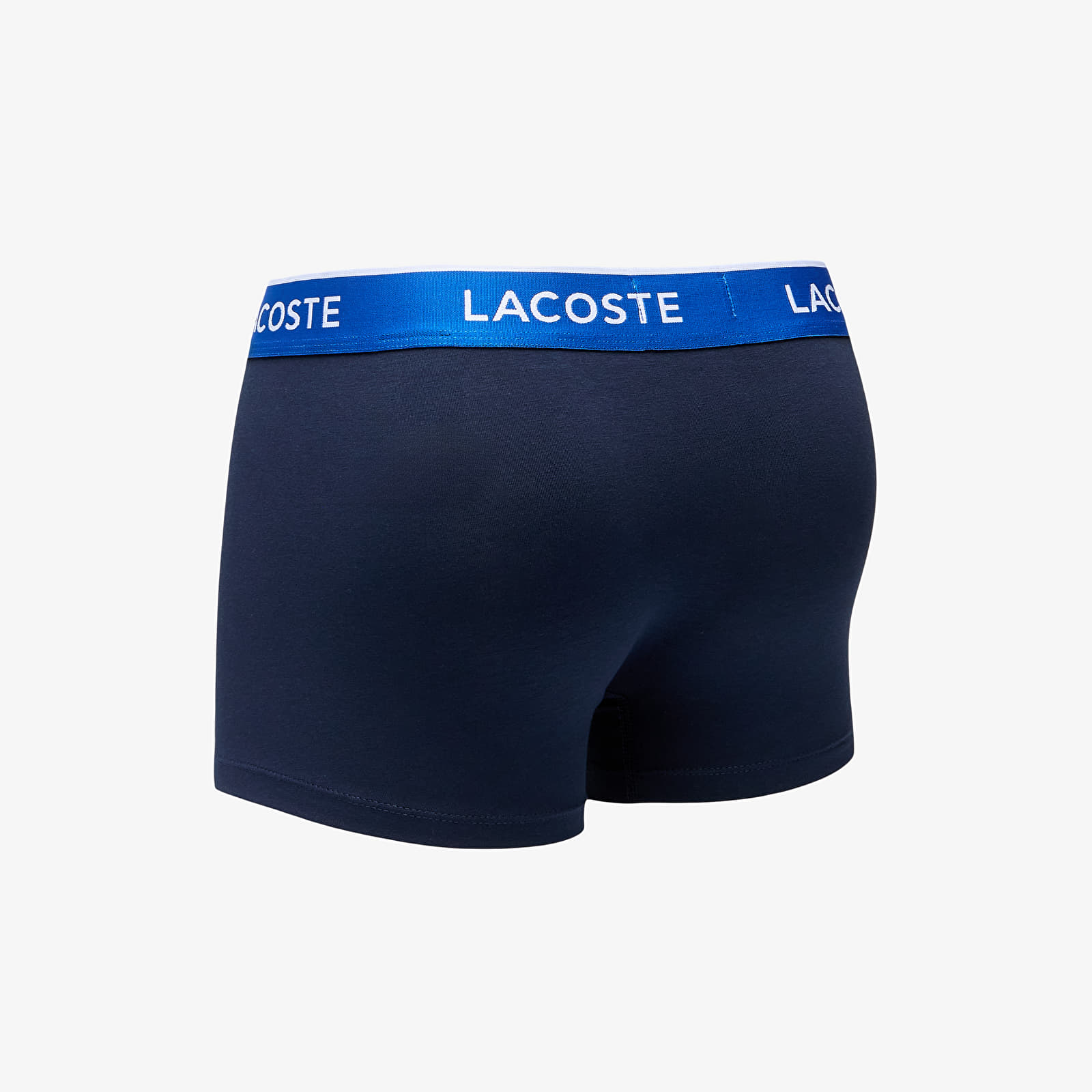 Calzoncillos de boxer LACOSTE Trunk Navy Blue/ Fluorine Green