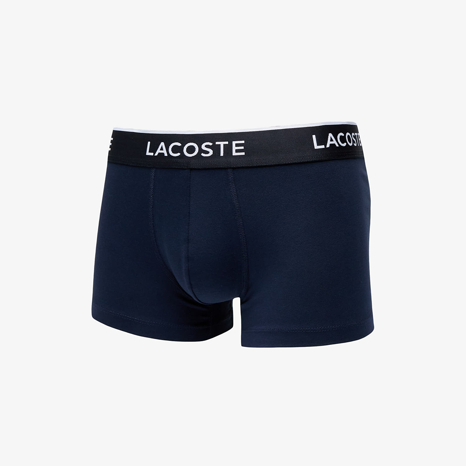Calzoncillos de boxer LACOSTE Trunk Navy Blue/ Fluorine Green