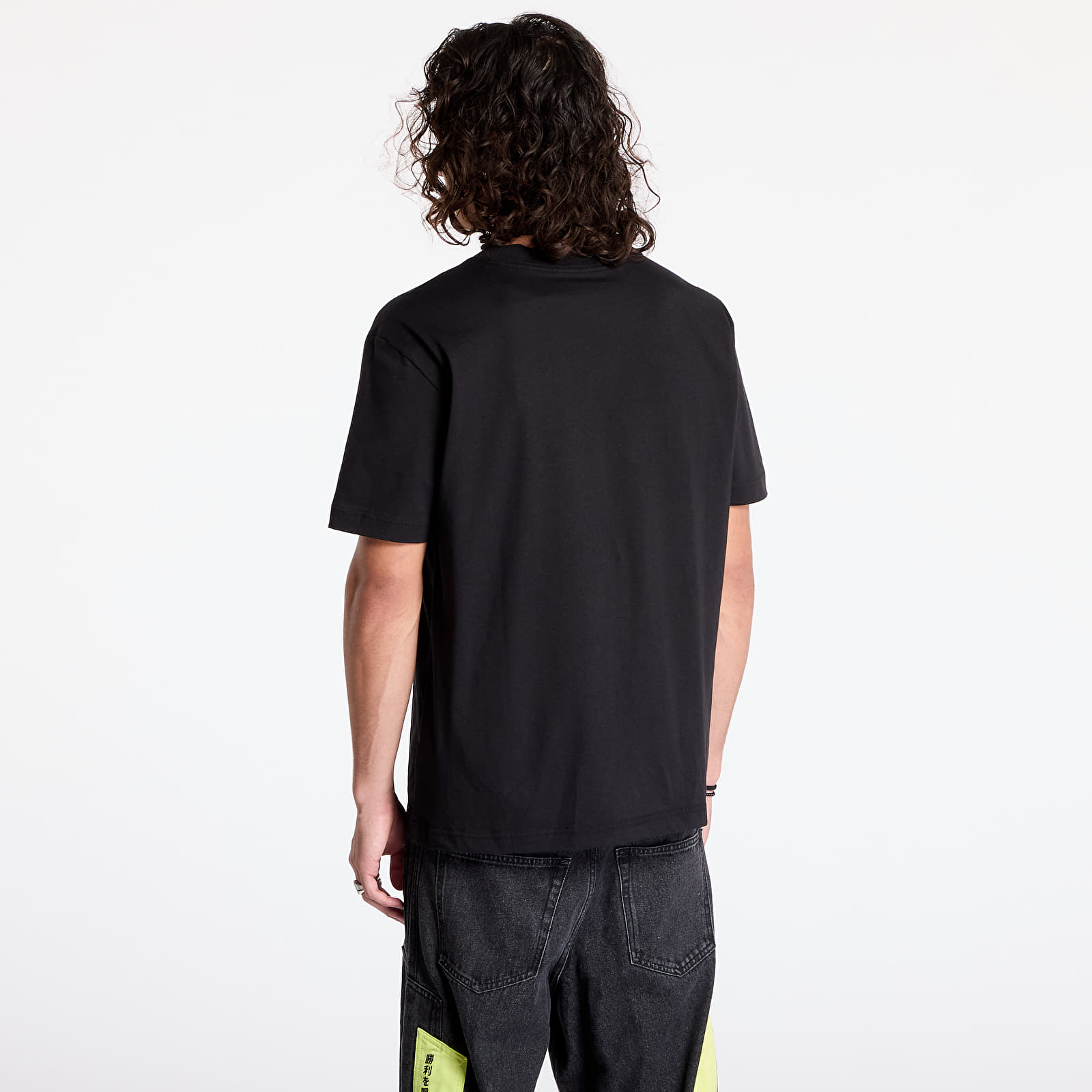 T-shirts Calvin Klein Jeans Basketball Court Graphic Tee Black