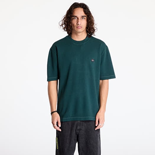 T-shirt Calvin Klein Jeans Waffle Woven Label Tee Ponderosa Pine