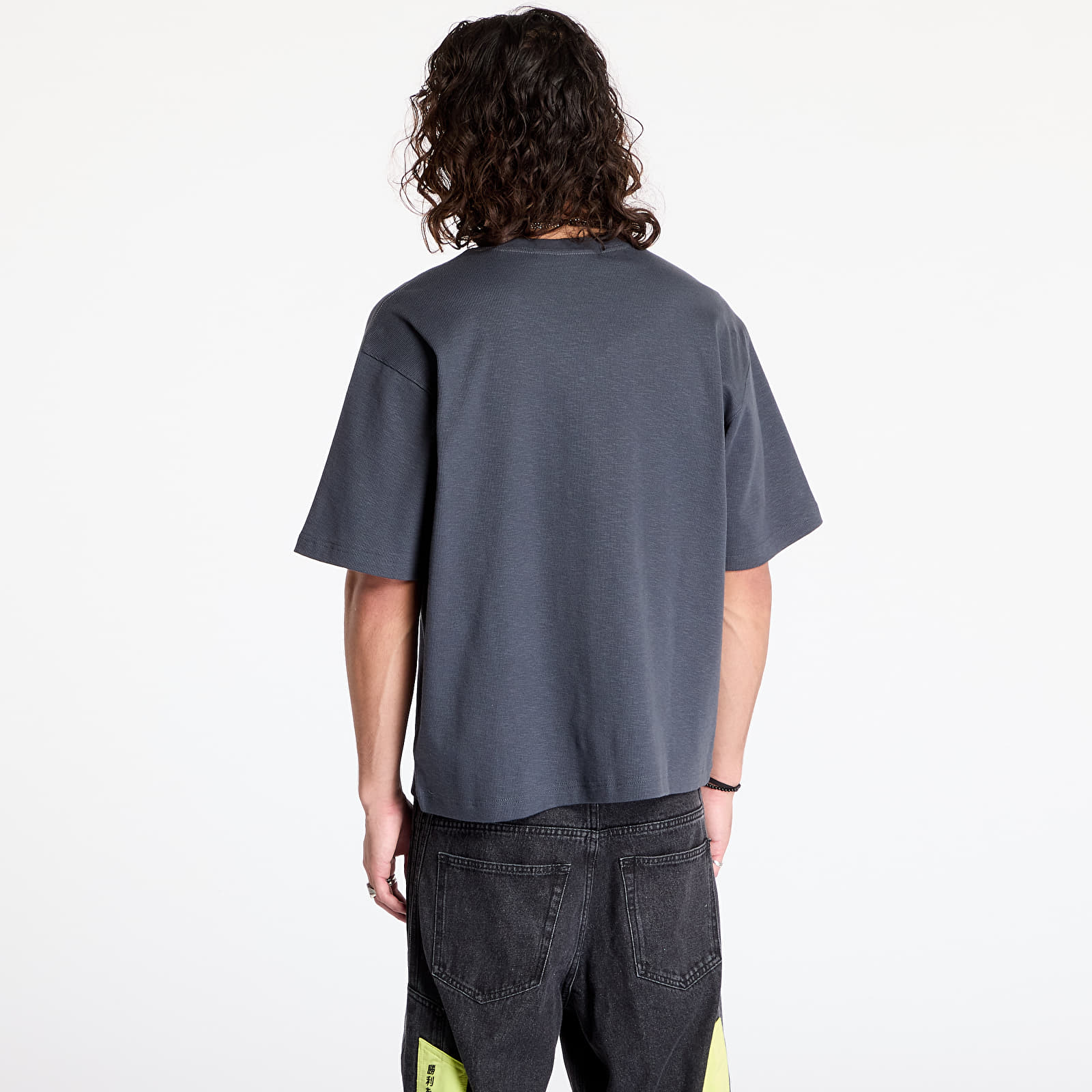 T-Shirts Calvin Klein Jeans Slub Rib Tee Ebony