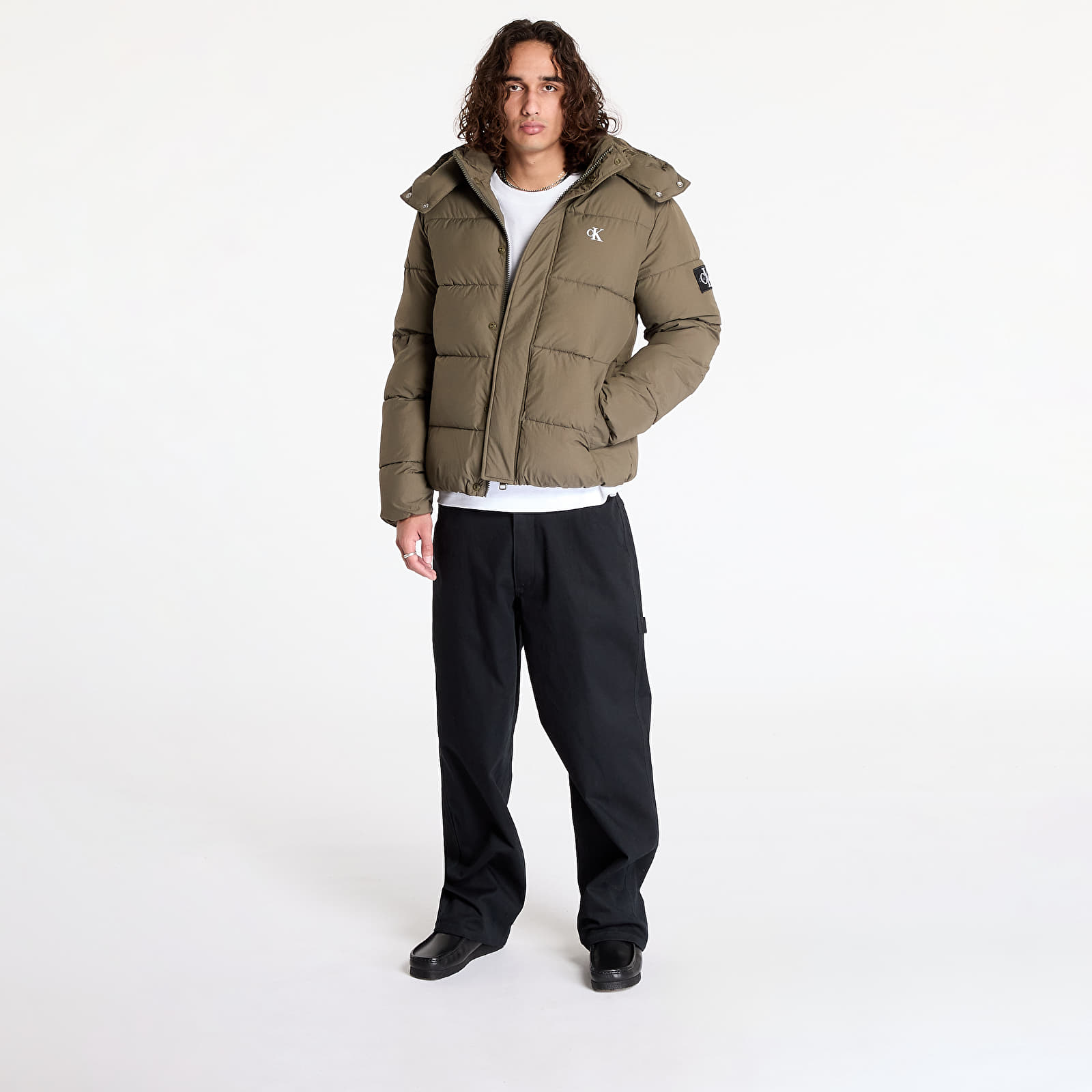 Jacken Calvin Klein Jeans Essentials Non Down Jacket Tarmac