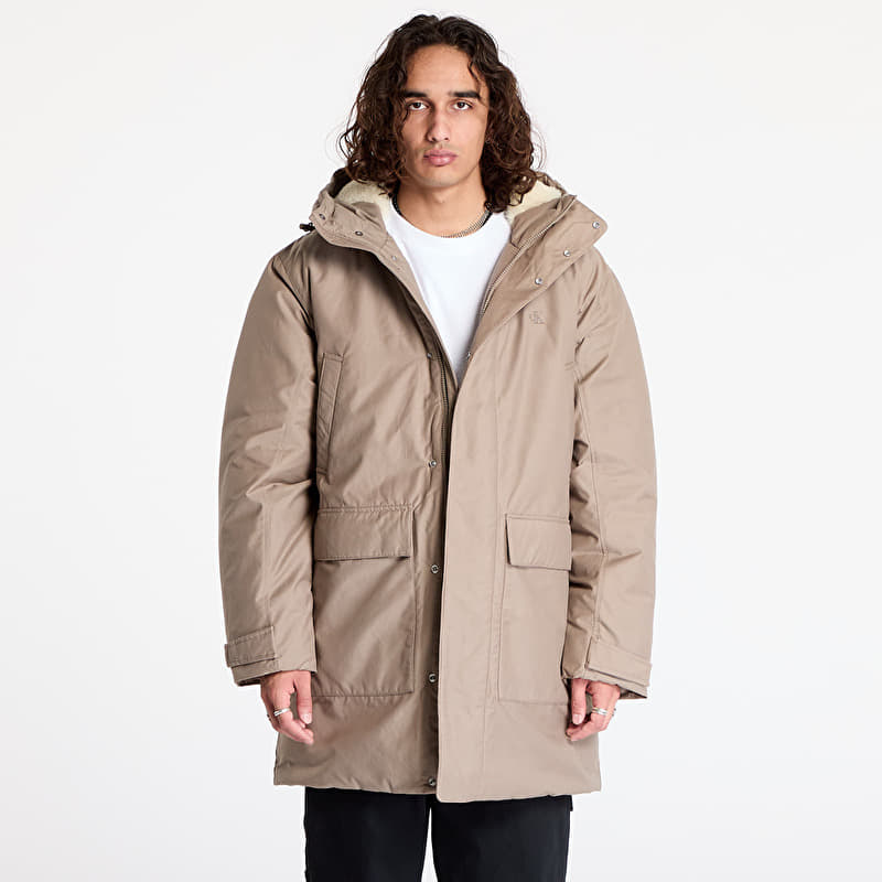 Calvin Klein Jeans Warm Cotton Nylon Parka Gray