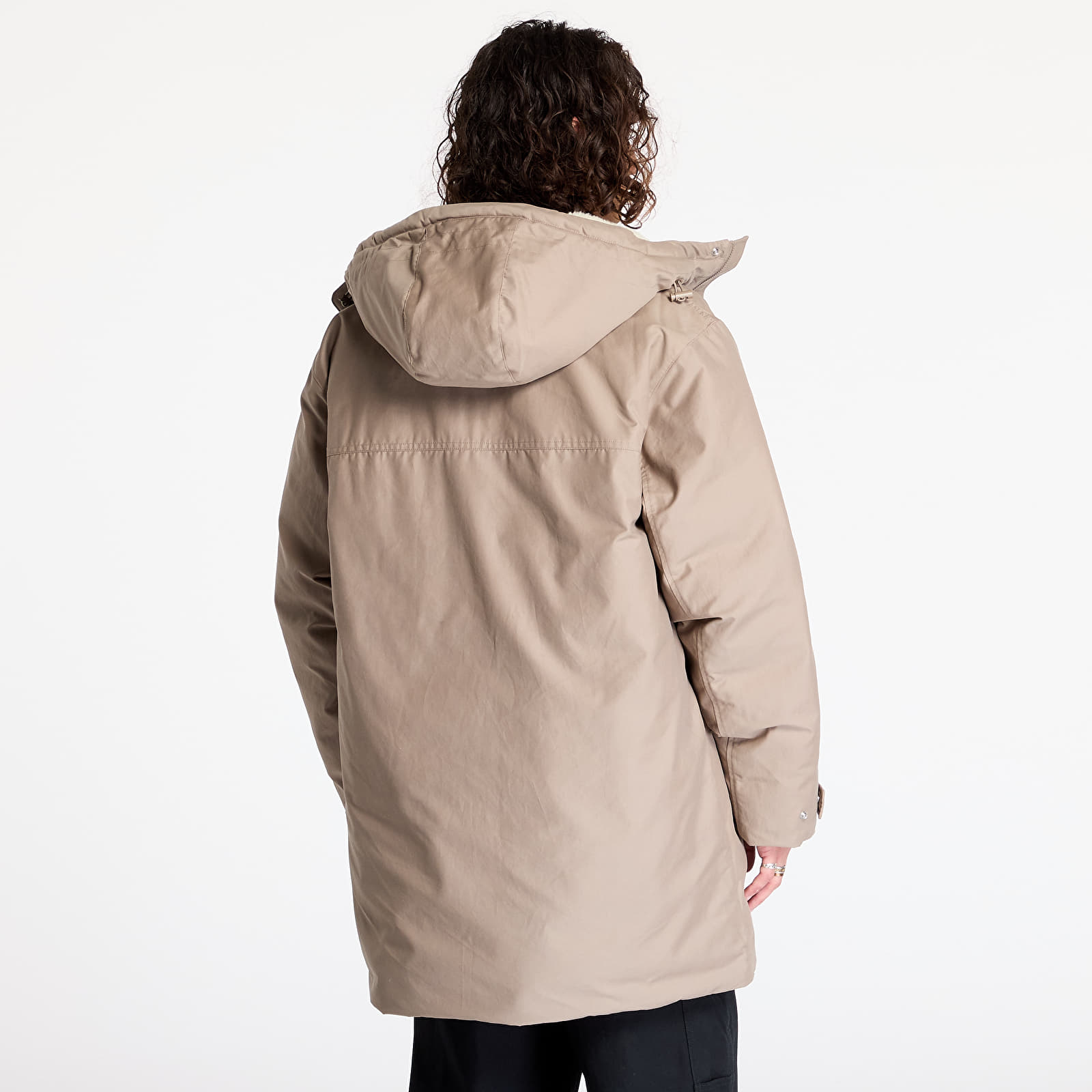 Parka kabát Calvin Klein Jeans Warm Cotton Nylon Parka Gray