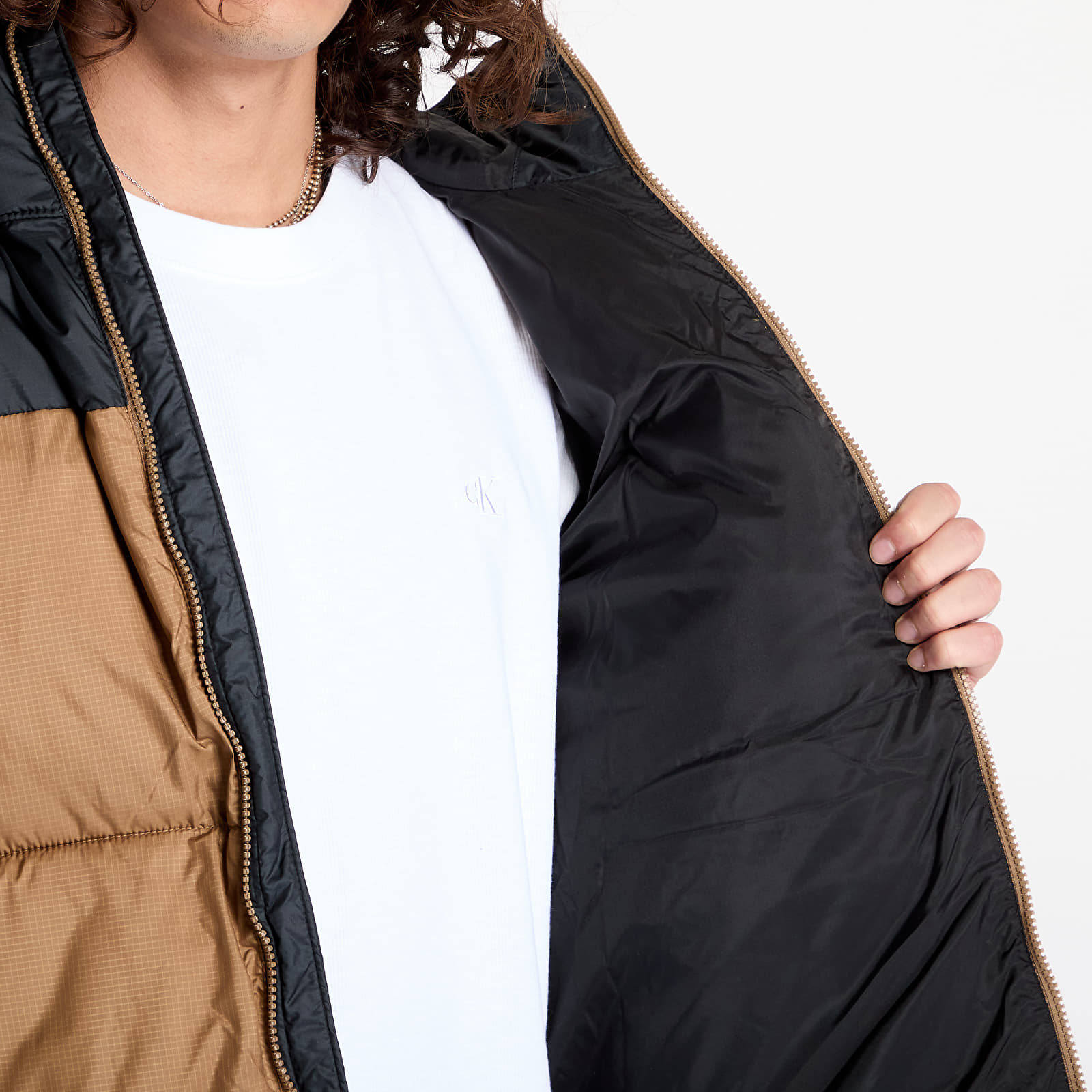 Bundy Columbia Puffect™ II Hooded Jacket Delta/ Black