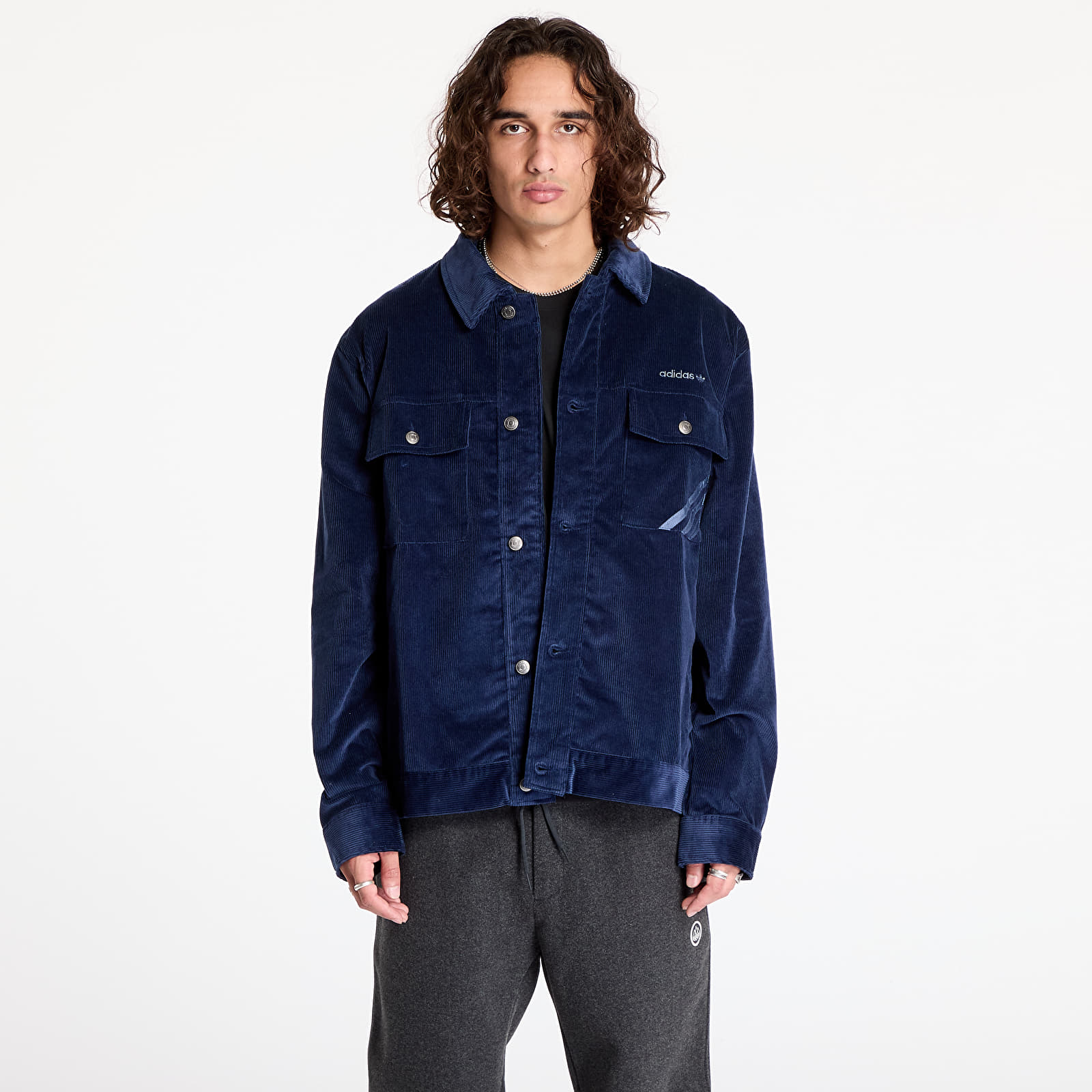 Overshirt adidas Coach Jacket Night Indigo