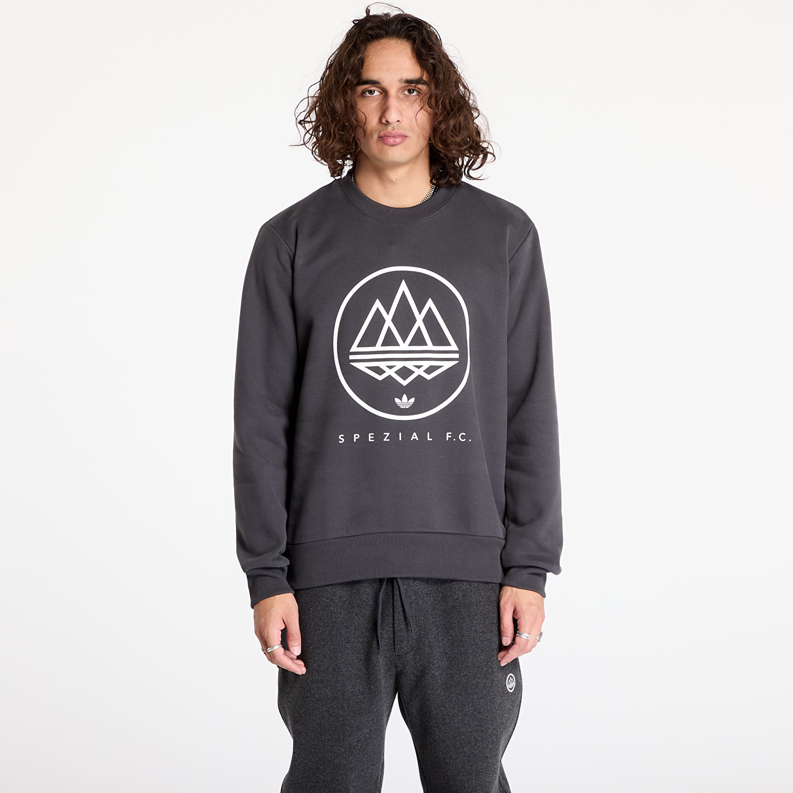 Суичърти adidas Spezial Fleece Longsleeve Sweatshirt Utility Black
