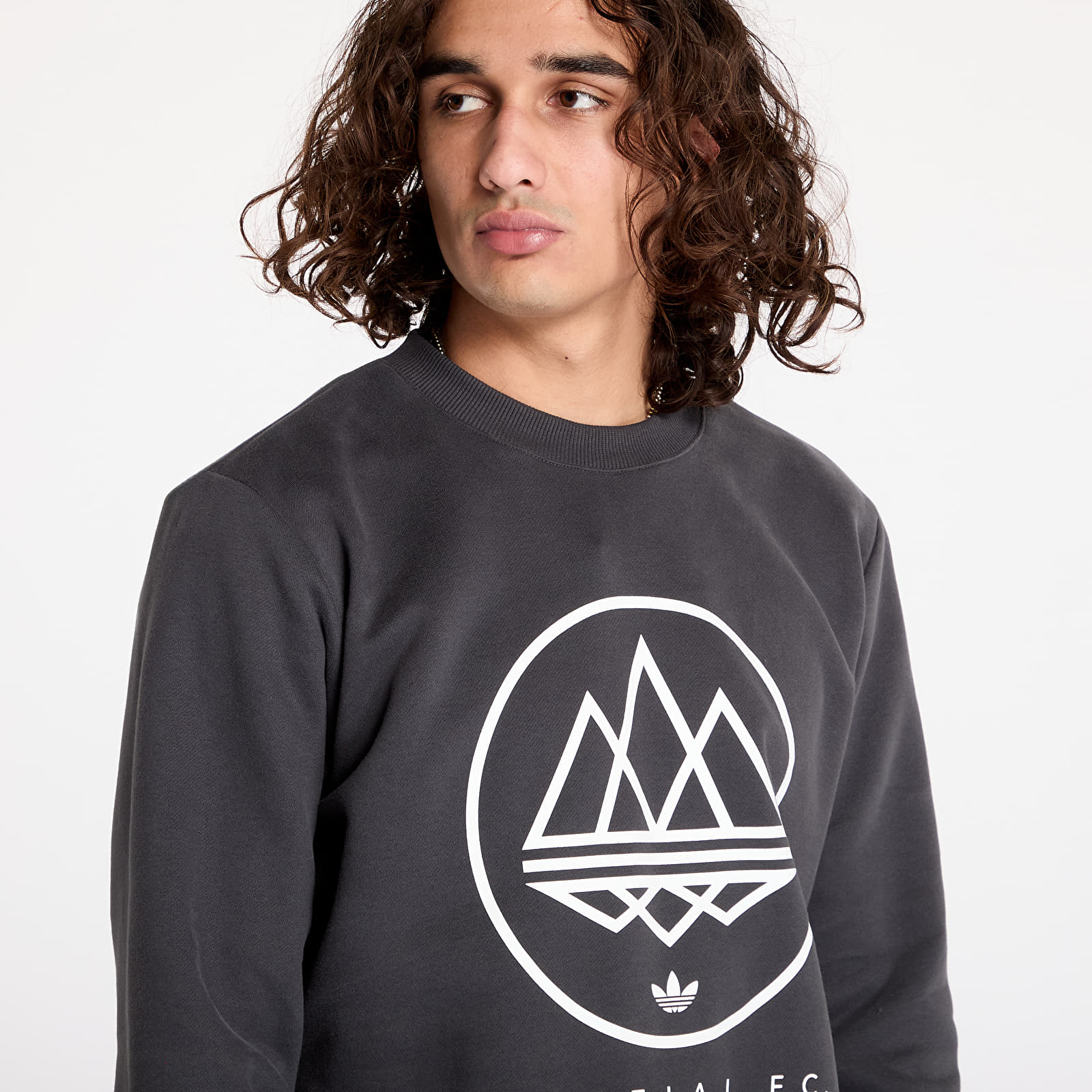 Суичърти adidas Spezial Fleece Longsleeve Sweatshirt Utility Black