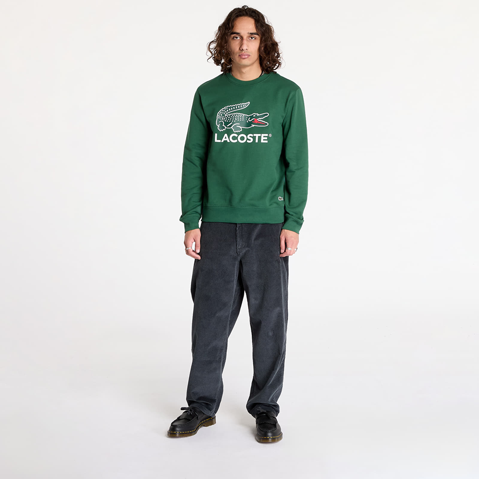 Мъжки суичъри LACOSTE Sweatshirt Green